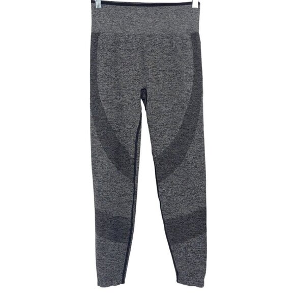 PINK VS Seamless Tights Gray Women's M High Rise Activewear Athleisure Stretch - Picture 1 of 8